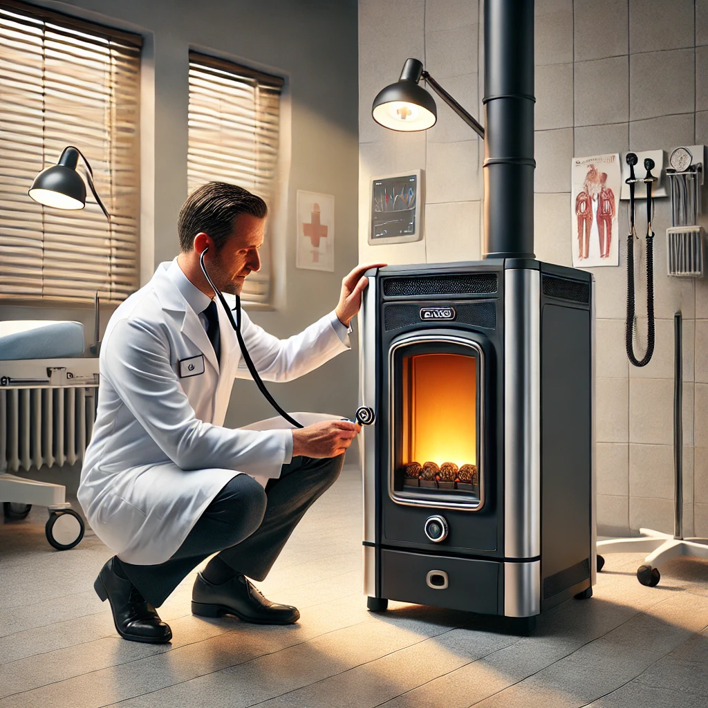 revision estufa pellet